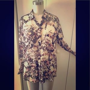 Club Monaco silk button down